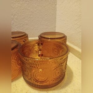 Amzcku Vintage Glass Coffee mugs.